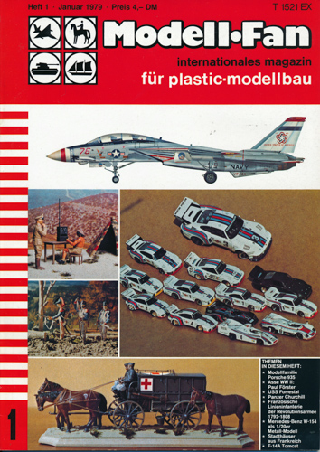  Modell-Fan. internationales magazin für plastic-modellbau. hier: Heft 1/1979. 