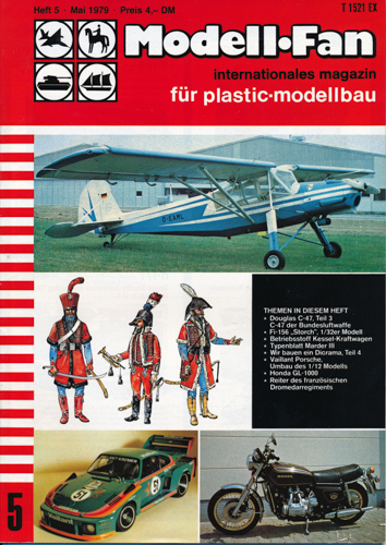   Modell-Fan. internationales magazin für plastic-modellbau. hier: Heft 5/1979. 