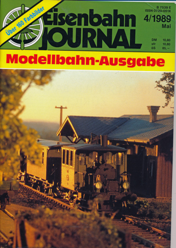   Eisenbahn Journal Modellbahn-Ausgabe Heft 4/1989 (März 1989). 