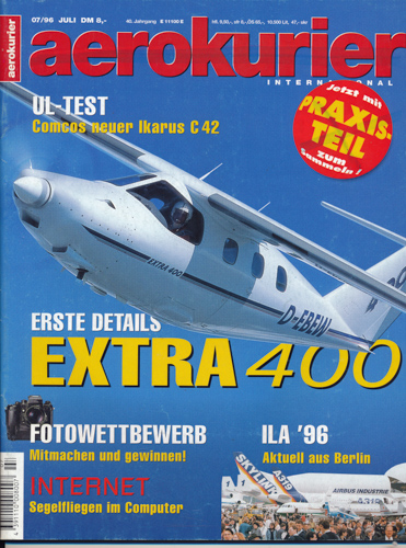   Aerokurier international. hier: Heft 07/1996. 