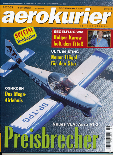   Aerokurier international. hier: Heft 09/2003. 