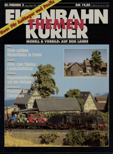   Eisenbahn-Kurier Themen Heft 3: Modell & Vorbild: Auf dem Lande. 