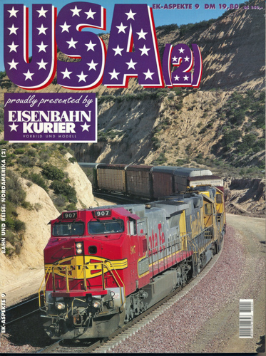   Eisenbahn-Kurier Aspekte Heft 9: USA (2). 