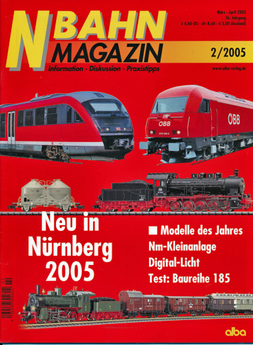   NBahn Magazin Heft 2/2005: Neu in Nürnberg 2005 u.a.. 