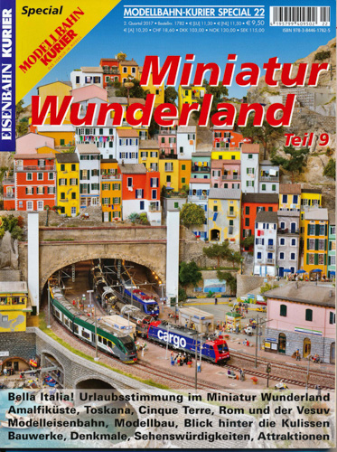   Eisenbahn Kurier Modellbahn-Kurier Special Heft 22: Miniatur Wunderland Teil 9: Bella Italia! u.a.. 