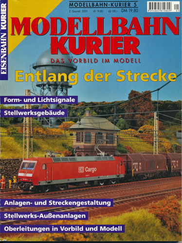   Eisenbahn Kurier Modellbahn-Kurier Heft 5: Entlang der Strecke. Form- und Lichtsignale, Stellwerksgebäude u.a.. 