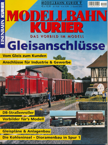   Eisenbahn Kurier Modellbahn-Kurier Heft 9: Gleisanschlüsse. 