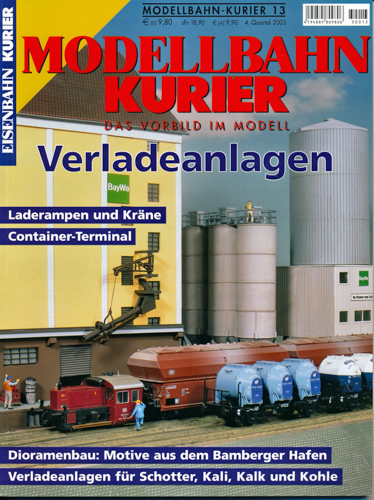   Eisenbahn Kurier Modellbahn-Kurier Heft 13: Verladeanlagen. 