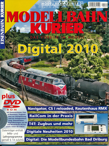   Eisenbahn Kurier Modellbahn-Kurier Heft 31: Digital 2010 (ohne DVD!). 