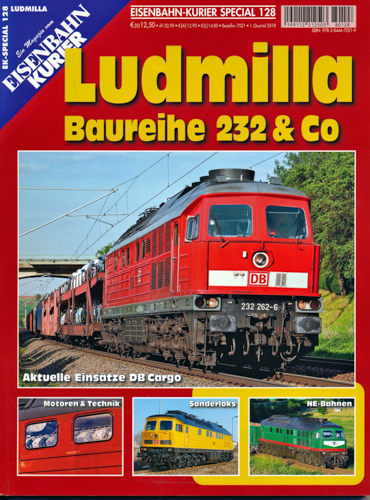   Eisenbahn Kurier Special Heft 128: Ludmilla: Baureihe 232 & Co. 