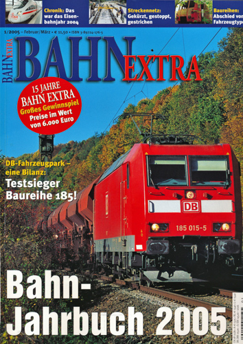   Bahn-Extra Heft 1/2005: Bahn-Jahrbuch 2005. 