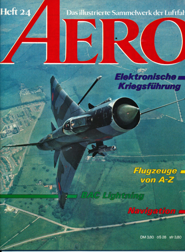   AERO. Das illustrierte Sammelwerk der Luftfahrt. hier: Heft 24. 