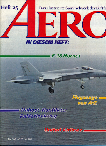   AERO. Das illustrierte Sammelwerk der Luftfahrt. hier: Heft 25. 