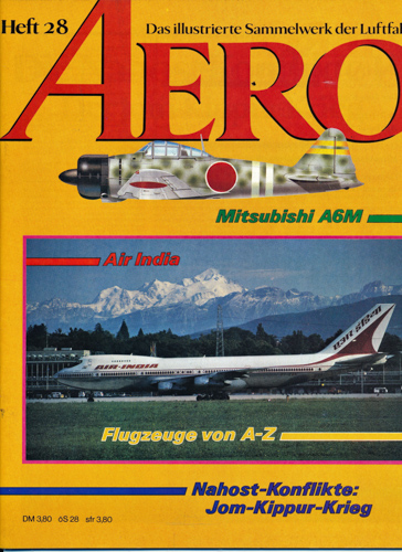   AERO. Das illustrierte Sammelwerk der Luftfahrt. hier: Heft 28. 