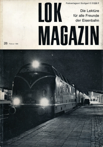   Lok Magazin Heft 28 (Februar 1968). 