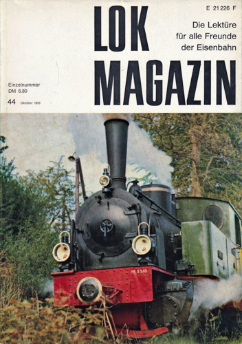   Lok Magazin Heft 44 (Oktober 1970). 