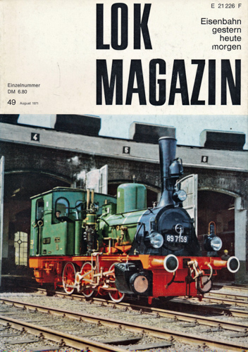   Lok Magazin Heft 49 (August 1971). 