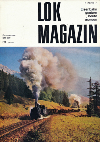   Lok Magazin Heft 53 (April 1972). 