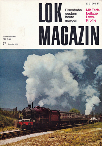   Lok Magazin Heft 57 (Dezember 1972). 