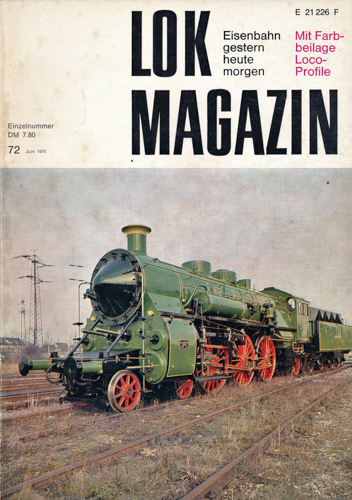  Lok Magazin Heft 72 (Juni 1975). 