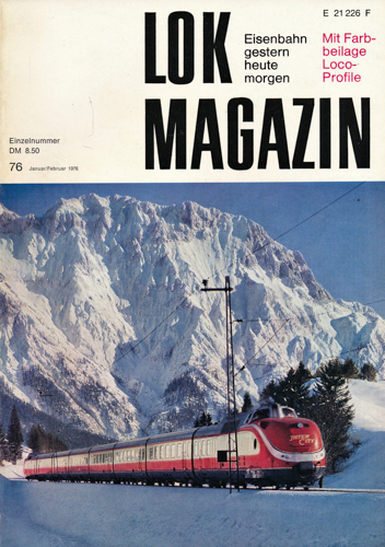   Lok Magazin Heft 76 (Januar/Februar 1976). 