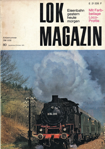   Lok Magazin Heft 80 (September/Oktober 1976). 