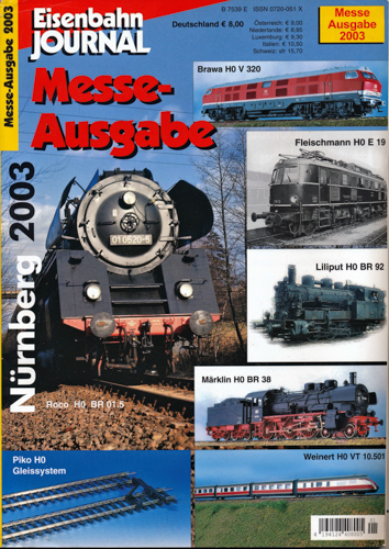   Eisenbahn Journal Messe-Ausgabe 2003. 