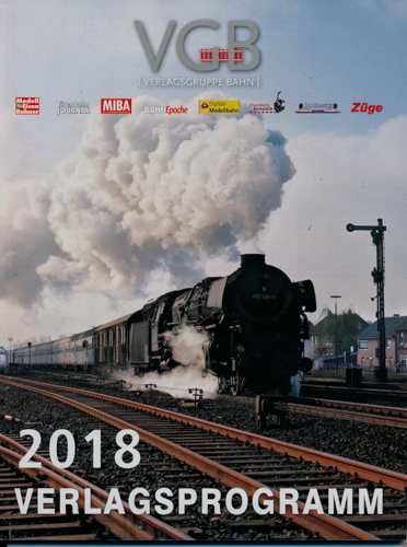   VGB Verlagsgruppe Bahn Verlagsprogramm 2018. 