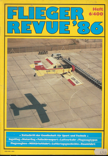   Flieger Revue '86. hier: Heft 6/400. 