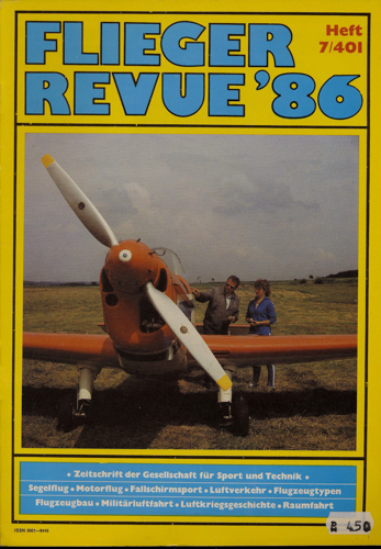   Flieger Revue '86. hier: Heft 7/401. 