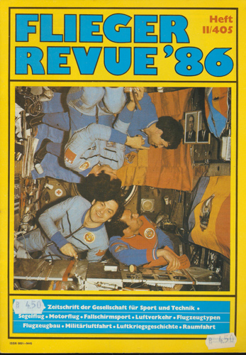   Flieger Revue '86. hier: Heft 11/405. 