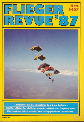   Flieger Revue '87. hier: Heft 1/407. 
