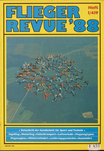   Flieger Revue '88. hier: Heft 1/419. 
