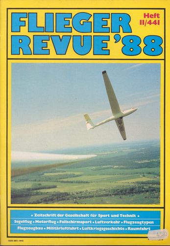   Flieger Revue '88. hier: Heft 11/441. 