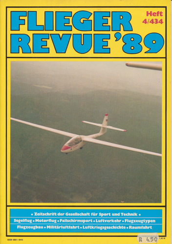   Flieger Revue '89. hier: Heft 4/434. 
