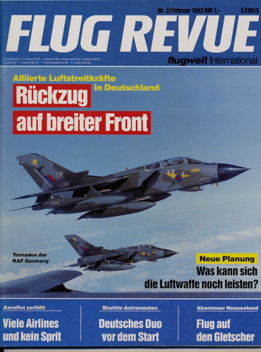   Flug Revue. Flugwelt International. hier: Heft 2/93. 