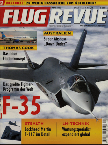   Flug Revue. Flugwelt International. hier: Heft 05/03. 