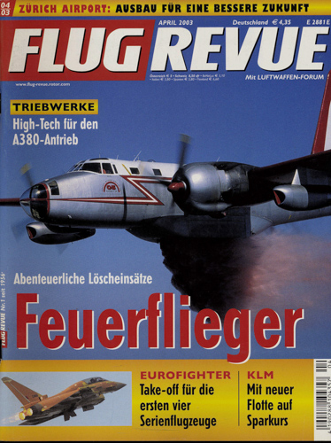   Flug Revue. Flugwelt International. hier: Heft 04/03. 