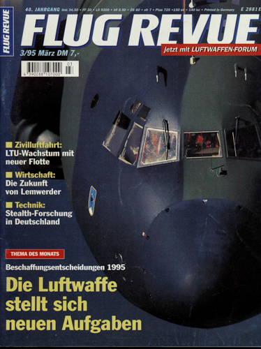  Flug Revue. Flugwelt International. hier: Heft 3/95. 