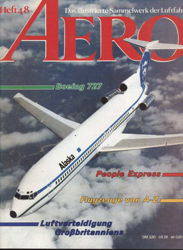   AERO. Das illustrierte Sammelwerk der Luftfahrt. hier: Heft 48. 