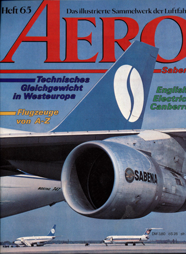   AERO. Das illustrierte Sammelwerk der Luftfahrt. hier: Heft 65. 