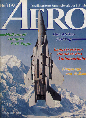   AERO. Das illustrierte Sammelwerk der Luftfahrt. hier: Heft 69. 