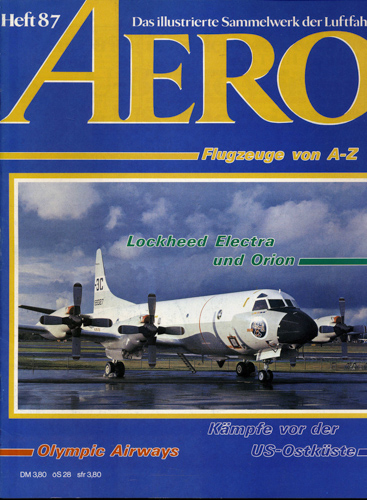   AERO. Das illustrierte Sammelwerk der Luftfahrt. hier: Heft 87. 