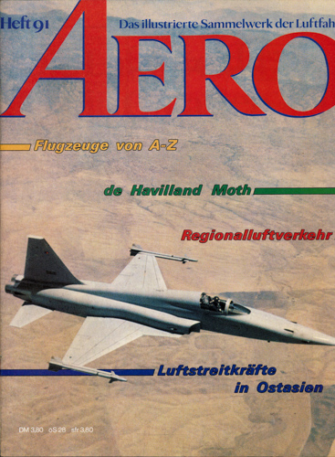   AERO. Das illustrierte Sammelwerk der Luftfahrt. hier: Heft 91. 
