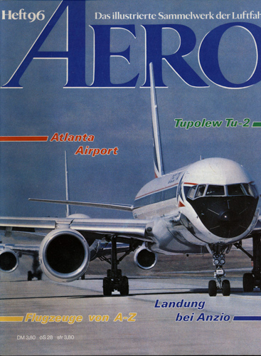   AERO. Das illustrierte Sammelwerk der Luftfahrt. hier: Heft 96. 