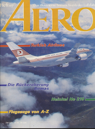   AERO. Das illustrierte Sammelwerk der Luftfahrt. hier: Heft 117. 