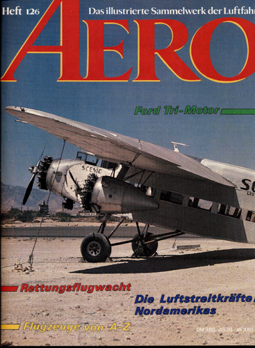   AERO. Das illustrierte Sammelwerk der Luftfahrt. hier: Heft 126. 
