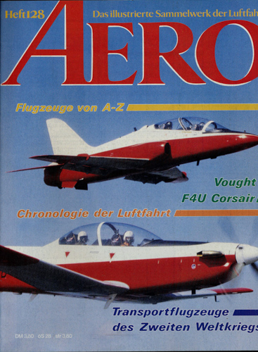   AERO. Das illustrierte Sammelwerk der Luftfahrt. hier: Heft 128. 