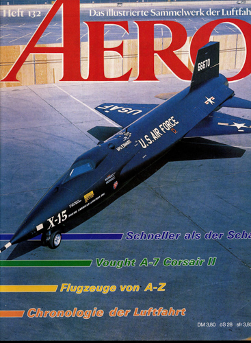   AERO. Das illustrierte Sammelwerk der Luftfahrt. hier: Heft 132. 
