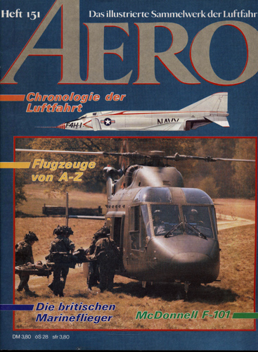   AERO. Das illustrierte Sammelwerk der Luftfahrt. hier: Heft 151. 